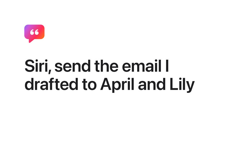 Bildbiblioteket visas på en iPhone tillsammans med en sökbeskrivning. En andra iPhone visar ett foto som favoritmarkerats utifrån en sökning. En tredje iPhone visar fotot inlagt i en anteckning i appen Anteckningar.